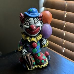 Vintage Two sided (Happy/Sad) Clown ceramic